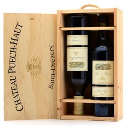 Château Puech Haut - Coffret de 2 bouteilles de Prestige