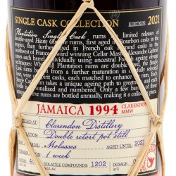 Plantation Rum - Rhum Clarendon Jamaïca - 1994