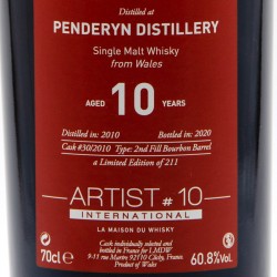 Penderyn - Whisky - Artist - 10 ans