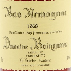 Domaine Boingnères - Bas-Armagnac Baco - 1968
