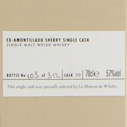 Penderyn - Whisky Single Cask Amondillado - 9 ans