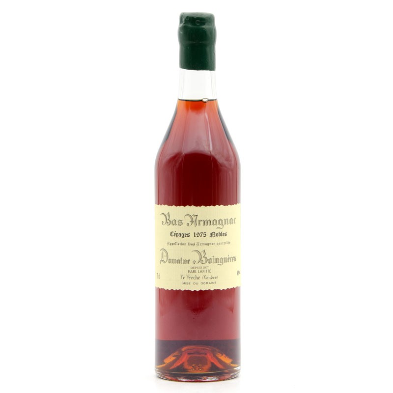 Domaine Boingnères - Bas-Armagnac Cepages Nobles - 1975