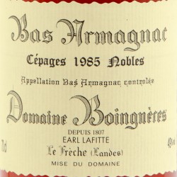 Domaine Boingnères - Bas-Armagnac Cepages Nobles - 1985