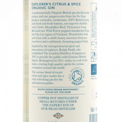 DODD'S Explorer's Citrus & Spice Gin