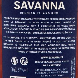 Savanna - Rhum Bois-Rouge - 1992