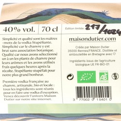 Maison Dutier - Vodka Stupéfiante Bio