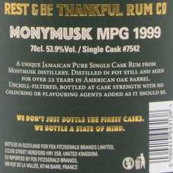 Rest & Be Thankful - Monymusk 1999