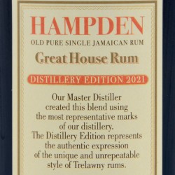 Hampden - Rhum Great House, ed. 2021