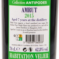 Amrut - Rum Indian Pure Single Rum Cask ex-Bourbon n°226