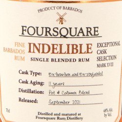 Foursquare - Rum Indelible - 11 ans