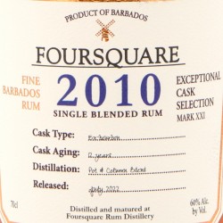 Foursquare - Rum - 2010