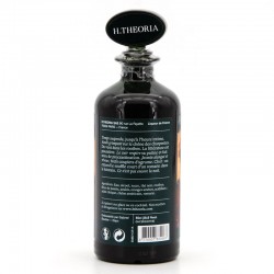H.THEORIA - Liqueur Cuir Lointain, dos bouteille