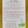 La Mer Blanche - Liqueur "Mandacello", contre-étiquette