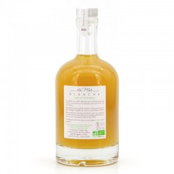 La Mer Blanche - Liqueur "Yuzucello", dos bouteille