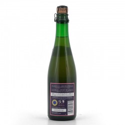 Tilquin - Bière Quetsche à l'Ancienne, dos bouteille