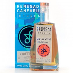 Renegade - Rum Études Dunfermline Pot Still, étui et bouteille