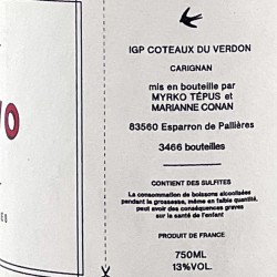 Champagne Savart - L'Ouverture 1er Cru - Extra-Brut, contre-étiquette