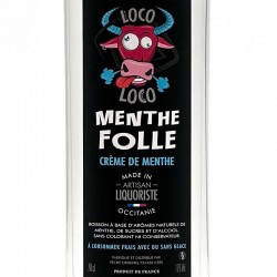 Loco Loco - Menthe Folle, étiquette