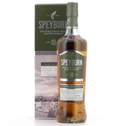 Speyburn - Single Malt - 10 ans, bouteille et étui
