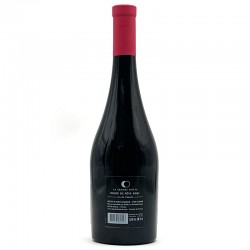 La Grande Sieste - Rouge de Rêve - Rouge 2022, dos bouteille