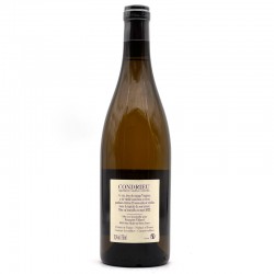 François Villard - Le Grand Vallon - Blanc 2020, dos bouteille