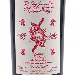 Hidden Spirit - Rhum Joker The Wild Parrot Jamaica - 2013, étiquette