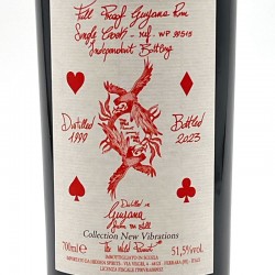 Hidden Spirit - Rhum Jack The Wild Parrot Guyana - 23 ans 1999, étiquette