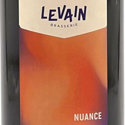 Levain - Bière Nuance - Ambrée, étiquette