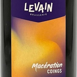 Levain - Bière Macération Coing, étiquette