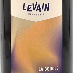 Levain - Bière La Boucle - Blonde, étiquette
