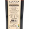 Hampden - Rhum Great House - 2023, contre-étiquette
