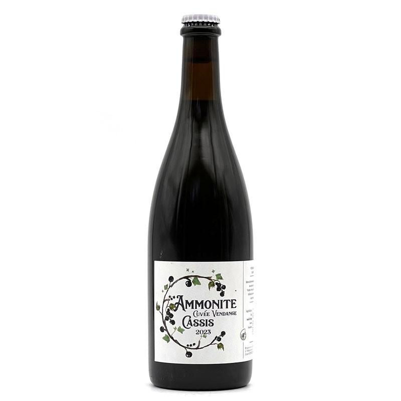 Brasserie Ammonite - Bière Vendage Cassis - 2023