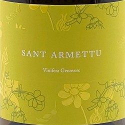 Sant Armettu - Genovese - Blanc 2022, étiquette