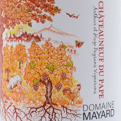 Domaine Mayard - Châteauneuf-du-Pape - Rouge 2022, étiquette