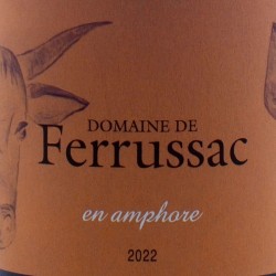 Domaine de Ferrussac - En Amphore - Rouge, étiquette