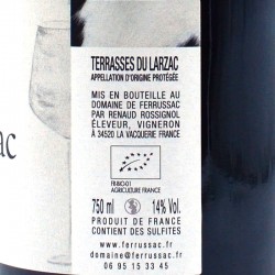 Domaine de Ferrussac - Nègre Boeuf - Rouge, contre-étiquette