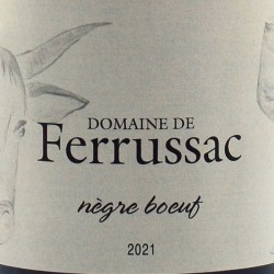 Domaine de Ferrussac - Nègre Boeuf - Rouge,  étiquette