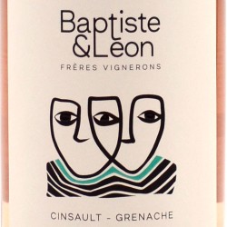 Saint Cels - Baptiste & Léon - Rosé, étiquette