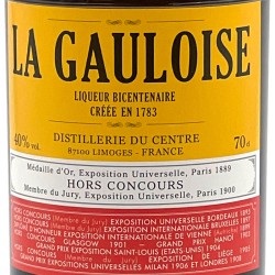 La Gauloise - Liqueur Bicentenaire Jaune, étiquette