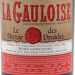 La Gauloise - Liqueur Nectar des Druides Cuvée des 240 ans, étiquette