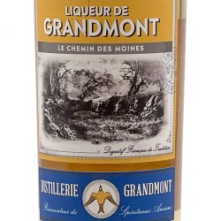 Distillerie de Grandmont - Liqueur Le Chemin des Moines, étiquette
