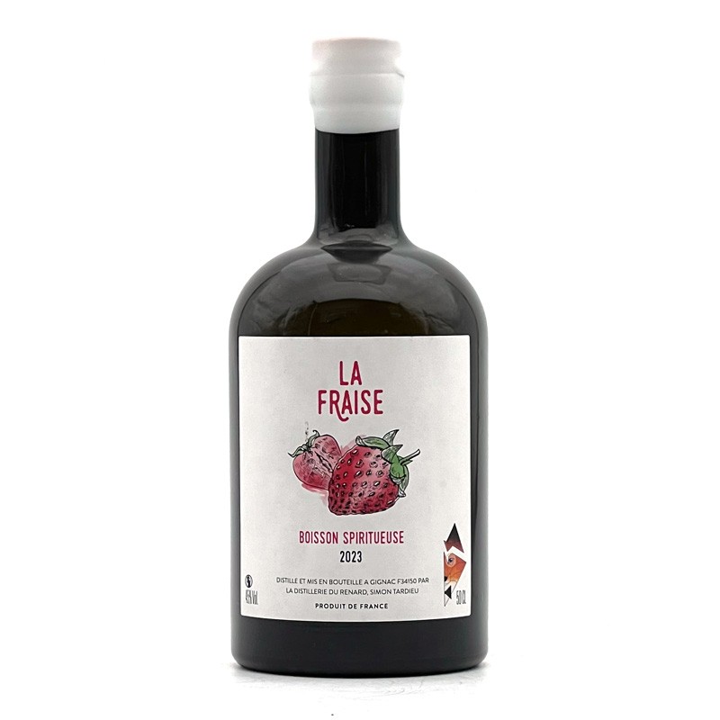 La Distillerie du Renard - Eau-de-Vie La Fraise