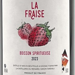 La Distillerie du Renard - Eau-de-Vie La Fraise