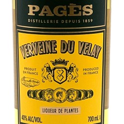 Pages - Liqueur Verveine Jaune, étiquette