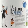 La Distillerie du Renard - Gin Lune Bleue, étiquette