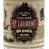 St Laurent - Gin Boréa Vacuum, étiquette