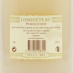 Longueteau - Rhum - Punch Coco