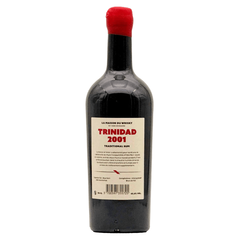 LMDW - Rhum Trinidad - 20 ans 2001
