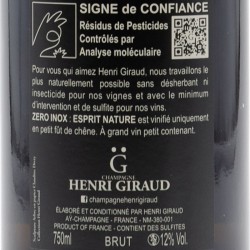 Champagne Henri Giraud "Esprit Nature"