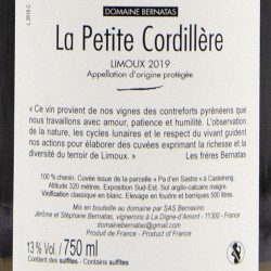 Domaine Bernatas - La Petite Cordillère - Limoux Vin blanc 2019